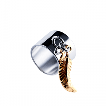 Feather plume ring hotsell